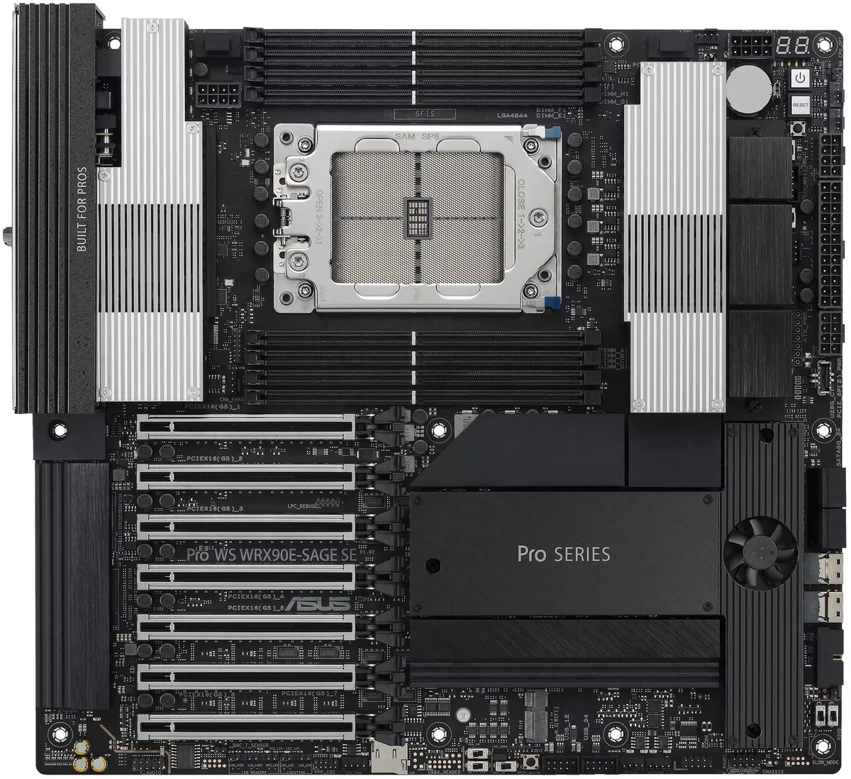 Материнська плата ASUS EEB TR5 AMD WRX90 8xDDR5 305x330 мм