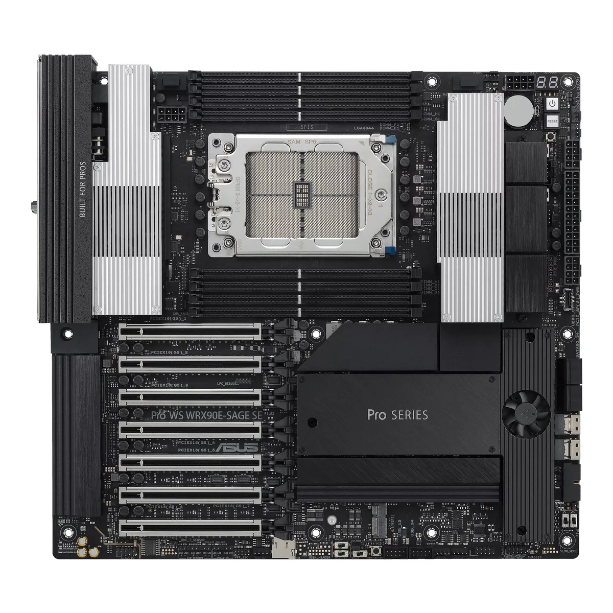 Материнська плата ASUS EEB TR5 AMD WRX90 8xDDR5 305x330 мм