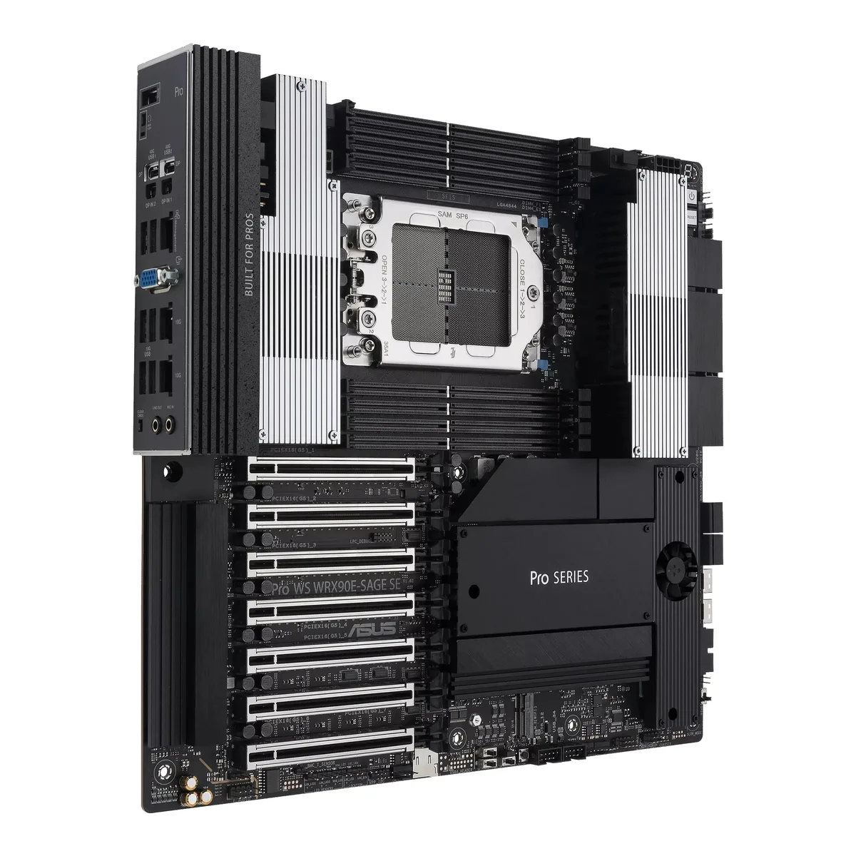 Материнська плата ASUS EEB TR5 AMD WRX90 8xDDR5 305x330 мм