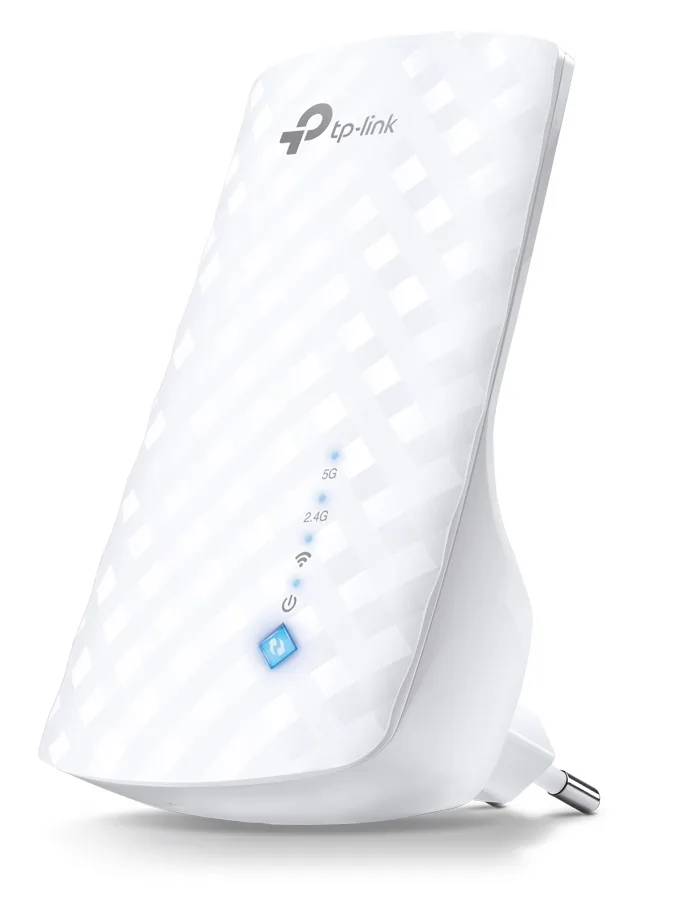 Ретранслятор TP-Link Wi-Fi 802.11ac 750 Мбіт/с Двохдіапазонний 110х65,8х38,8 мм Білий