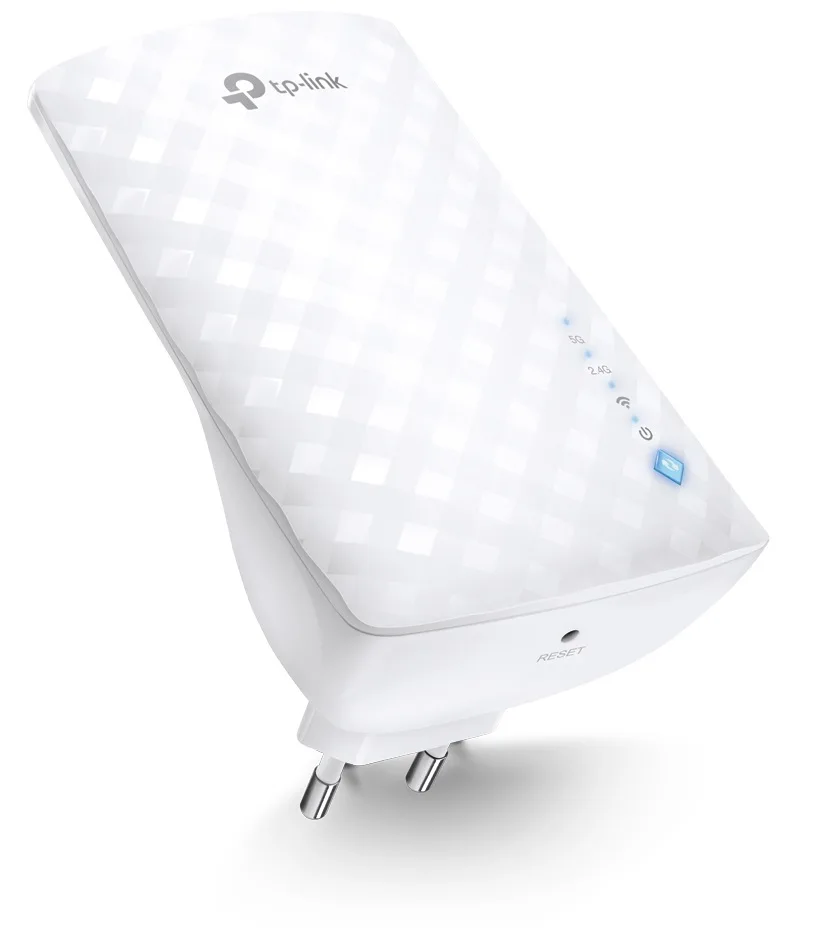 Ретранслятор TP-Link Wi-Fi 802.11ac 750 Мбіт/с Двохдіапазонний 110х65,8х38,8 мм Білий