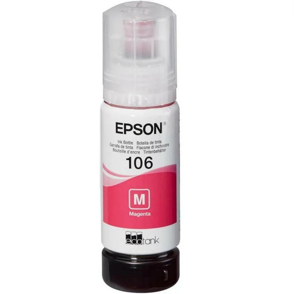 Контейнер з чорнилом Epson 106 EcoTank L7160/L7180 magenta