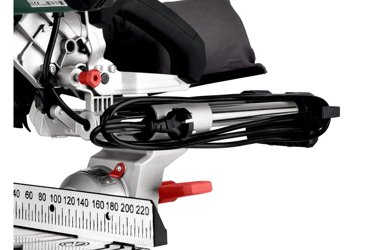 Пила торцювальна Metabo 1200 Вт диск 215 мм електрична з протяжкою