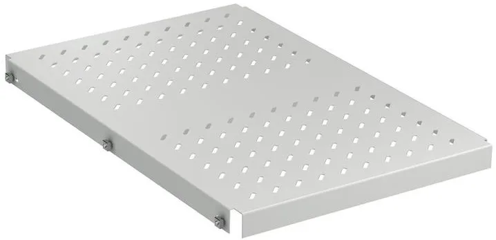Полиця ZPAS 19", 1U, з високим навантаженням, глибиною 700 мм, максимально 200кг, сіра