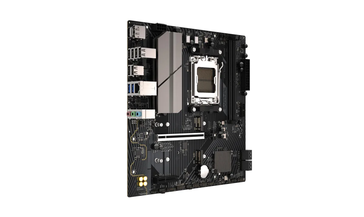 Материнcька плата SAPPHIRE B650M-E sAM5 B650 2xDDR5 M.2 HDMI DP mATX
