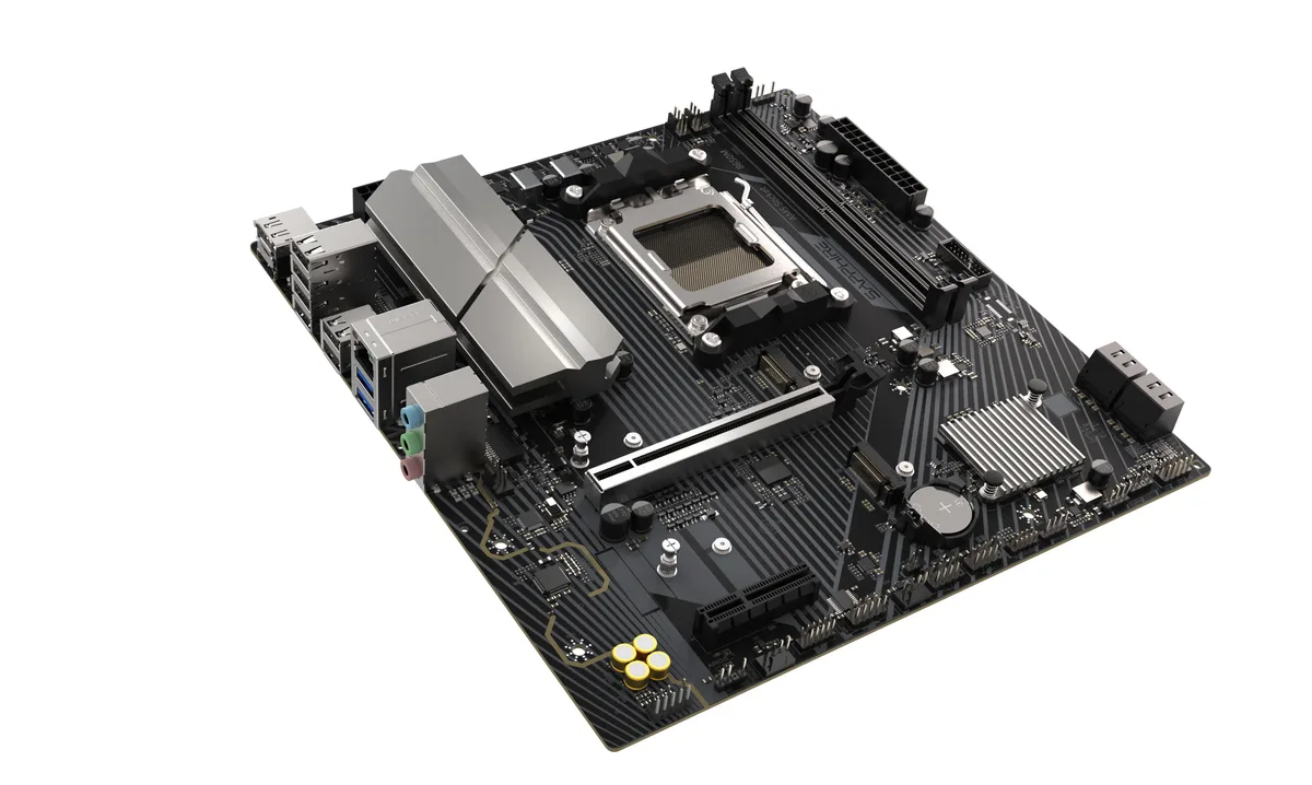 Материнcька плата SAPPHIRE B650M-E sAM5 B650 2xDDR5 M.2 HDMI DP mATX