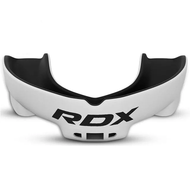 Капа RDX Inc термопластик однощелепна 12+ біла чорна