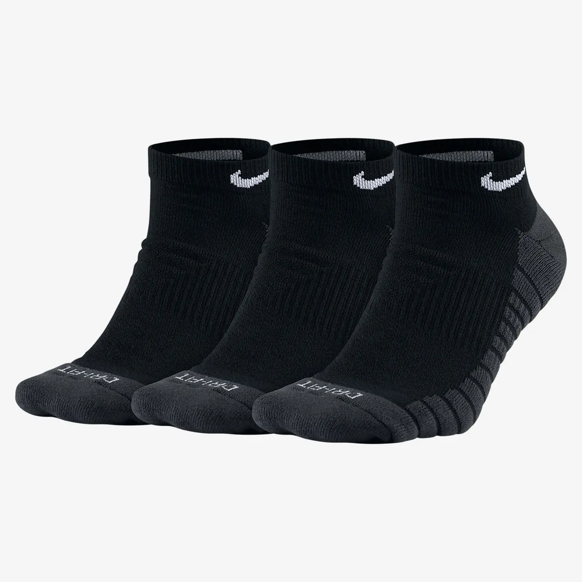 Шкарпетки NIKE поліестер 46-50 чорний 3 пари