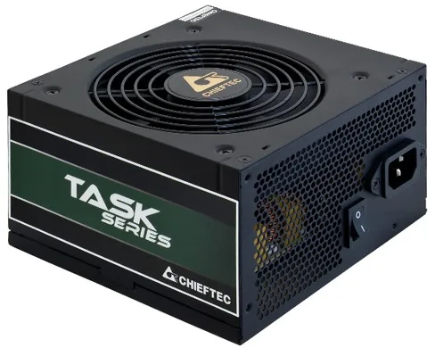 Блок живлення CHIEFTEC Task  (600W), >85%, 80+ Bronze, 120мм, 1xMB 24pin(20+4), 1xCPU 8pin(4+4), 3xMolex, 5xSATA, 2xPCIe 8pin(6+2)