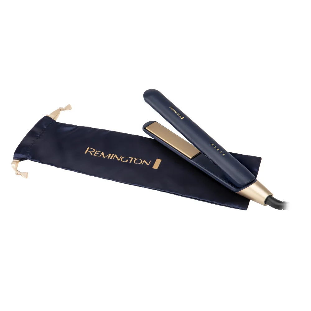 Випрямляч волосся Remington Sapphire Luxe, 150-230°C, з чохлом, керамічним покриттям та сапфіровими елементами.