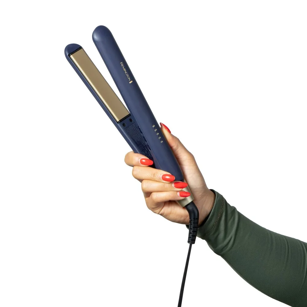 Випрямляч волосся Remington Sapphire Luxe, 150-230°C, з чохлом, керамічним покриттям та сапфіровими елементами.
