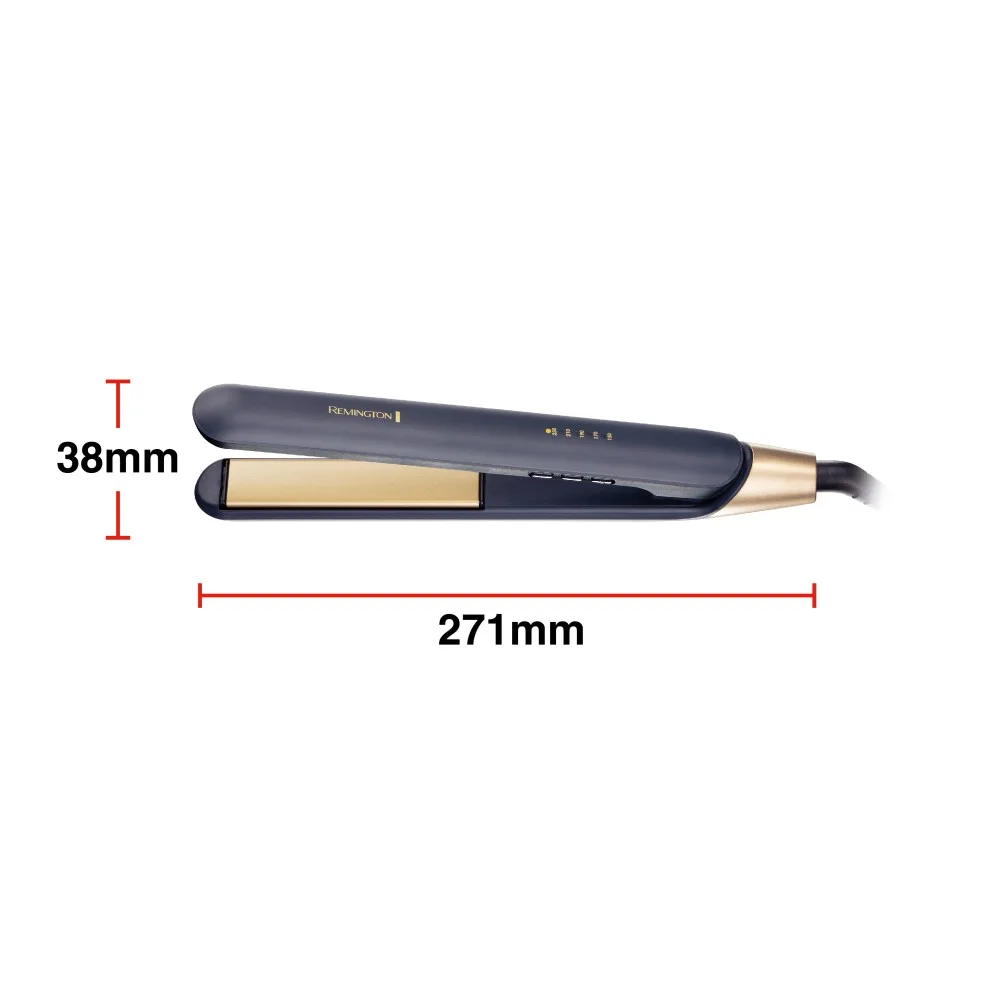 Випрямляч волосся Remington Sapphire Luxe, 150-230°C, з чохлом, керамічним покриттям та сапфіровими елементами.