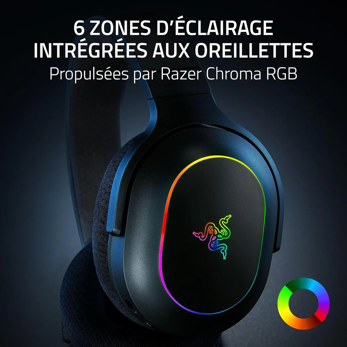 Игровая гарнитура Razer Barracuda X Chroma, BT/WL, RGB, черный