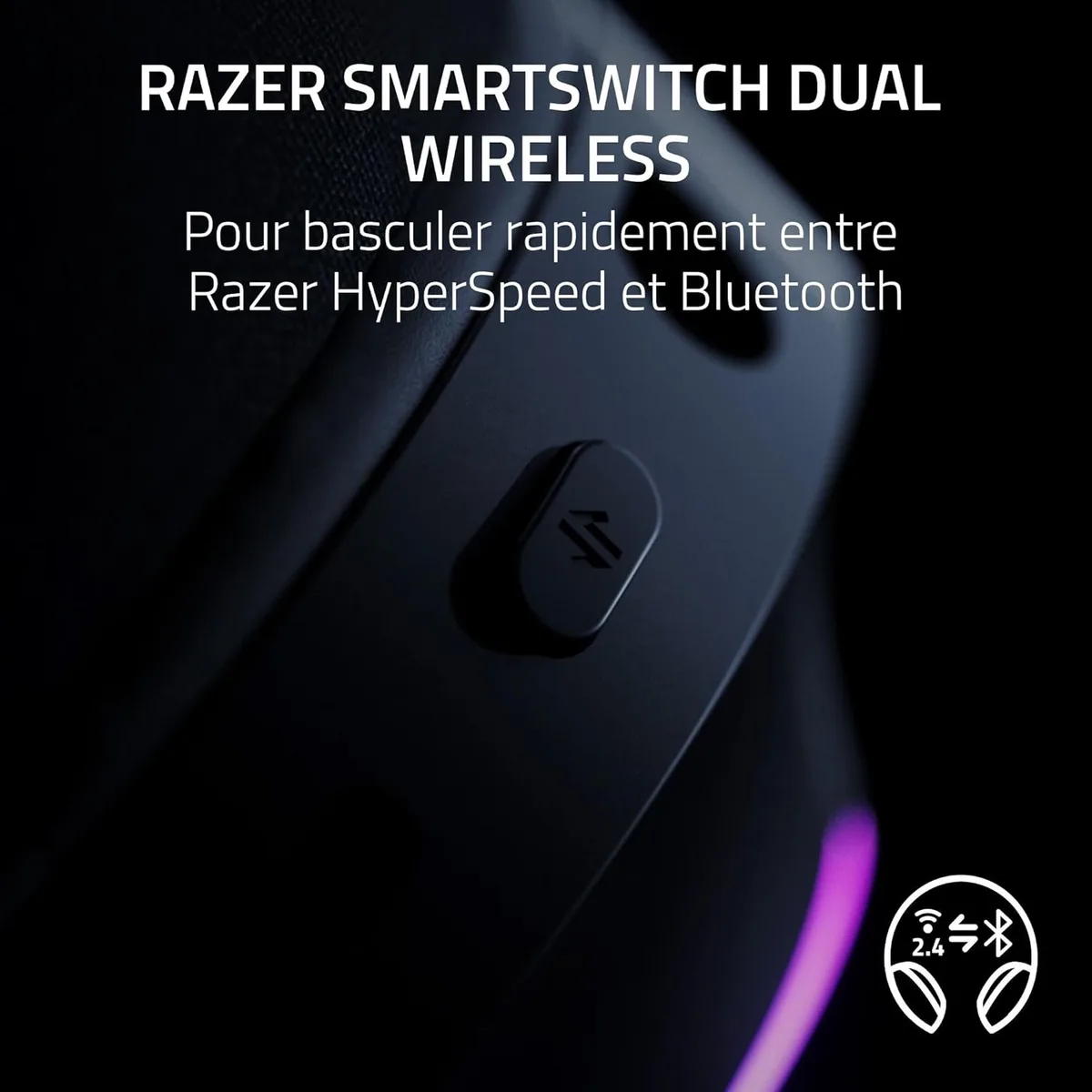 Игровая гарнитура Razer Barracuda X Chroma, BT/WL, RGB, черный