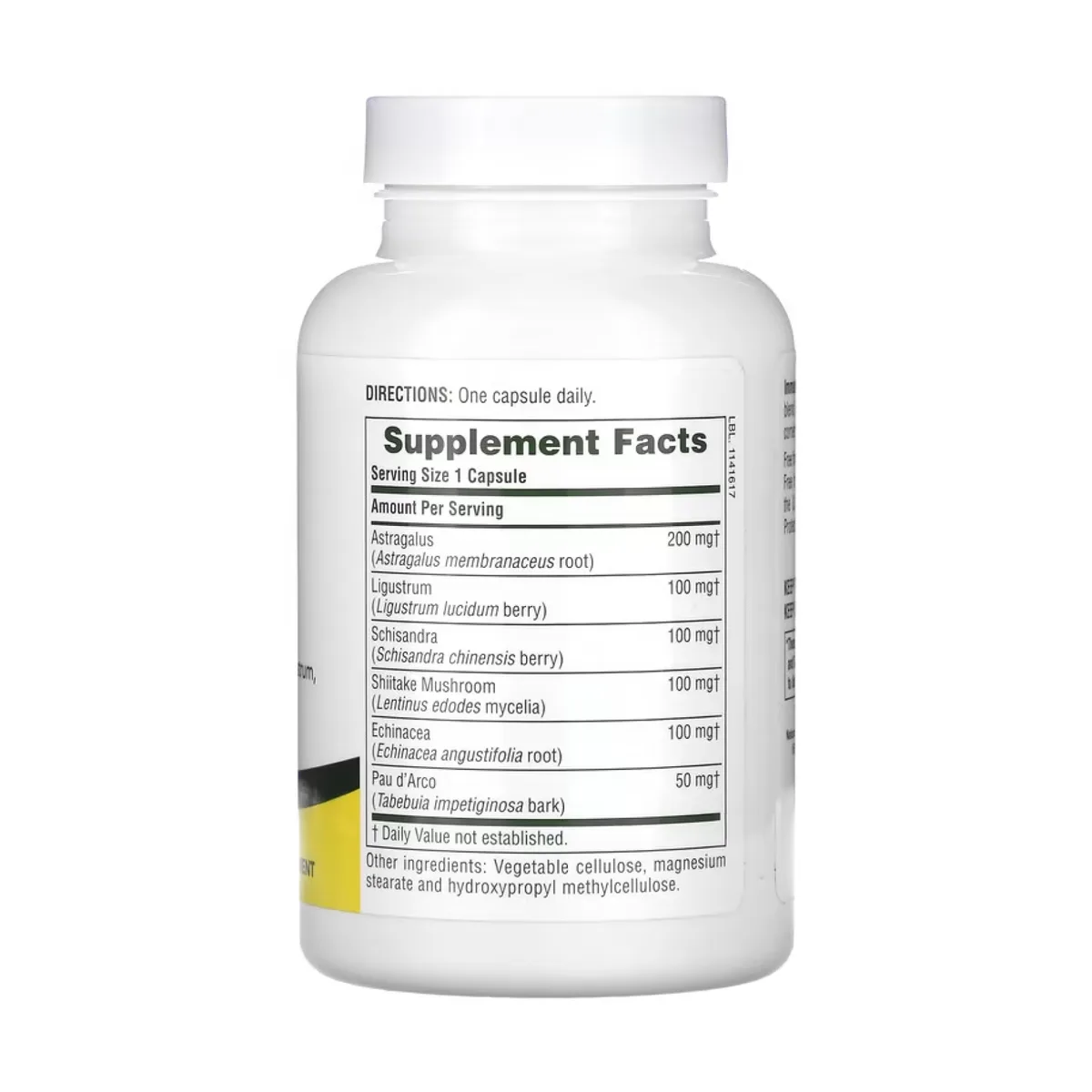 Nature's Plus Immune-Action 120 vcaps рослинна целюлоза антиоксиданти без добавок
