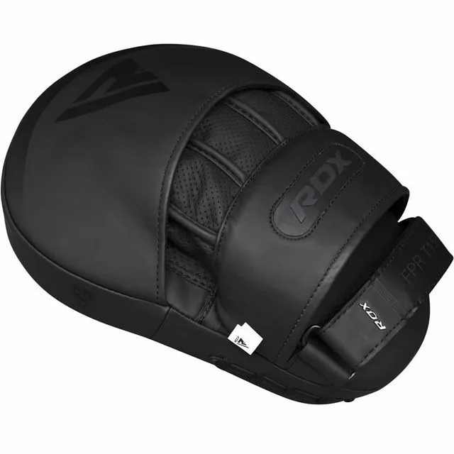 Лапи боксерські RDX штучна шкіра 23,5 см чорні