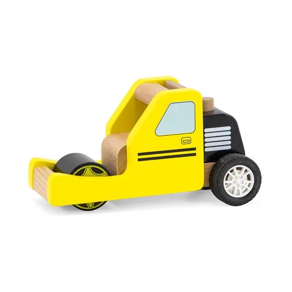 Дерев'яна машинка Viga Toys каток 18х7х13 см різнокольоровий