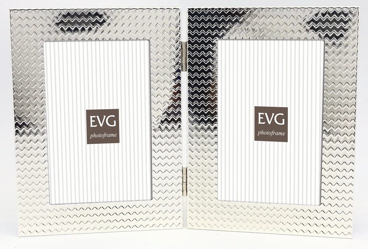 Фоторамка EVG метал 10x15 см срібляста