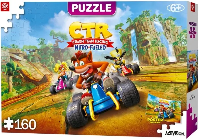 Пазл GoodLoot Crash Team Racing картон 41х27,5 см 160 ел.