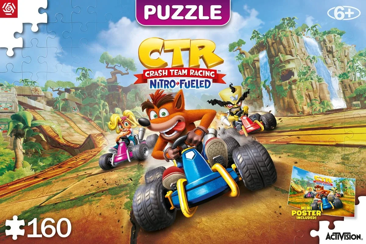Пазл GoodLoot Crash Team Racing картон 41х27,5 см 160 ел.