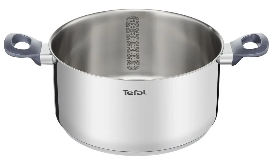 Набор посуды Tefal нержавеющая сталь 11 предметов черный