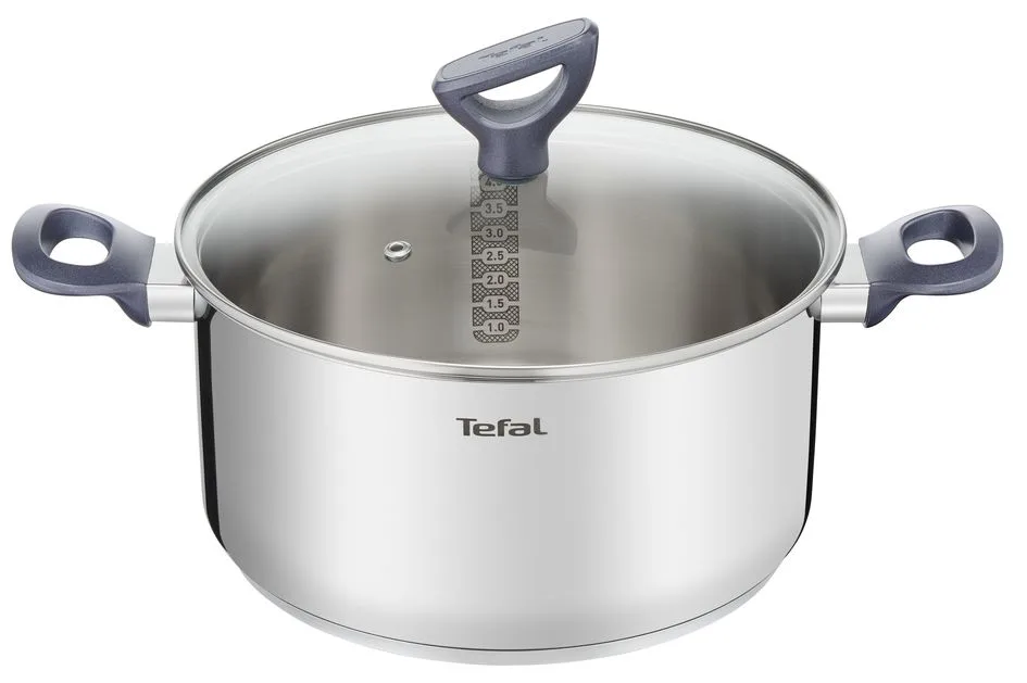 Набор посуды Tefal нержавеющая сталь 11 предметов черный