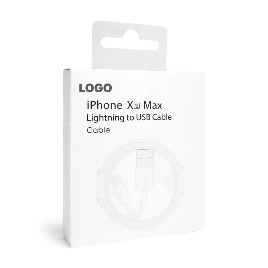 Кабель USB Lightning для Apple 1м силіконовий білий