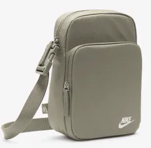 Сумка крос-боді NIKE 100% поліестер 23х18х8 см хакі унісекс