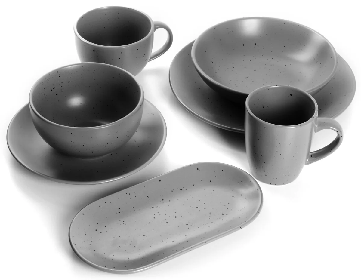 Салатник Limited Edition кераміка 14 см графіт Sandy Grey