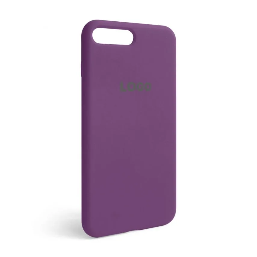 Чохол Silicone Case для Apple iPhone 7 Plus 8 Plus силікон фіолетовий