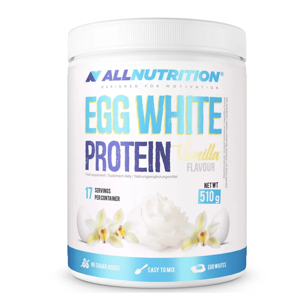 Ячний білок протеїн Allnutrition 510 г Ваніль