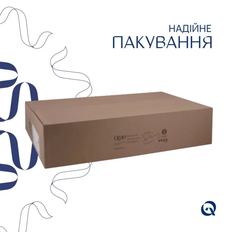 Раковина накладна Qtap Cardinal 500х380 овальна керамічна біла з донним клапаном Pop-up