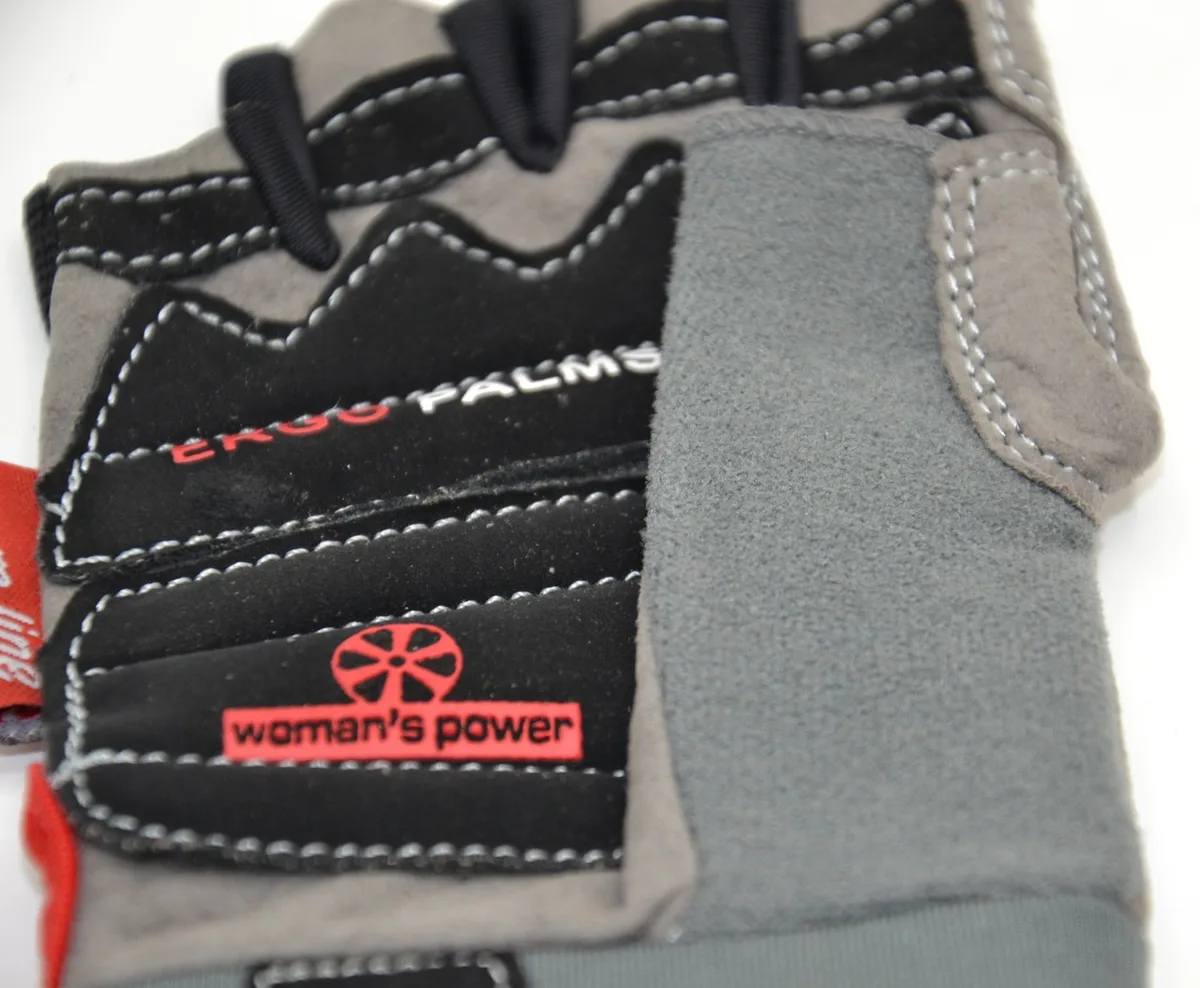 Перчатки Active Point Amara XS Черные/Красные