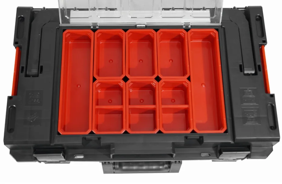 Ящик для інструментів Qbrick пластик 585х385х420 мм Чорний