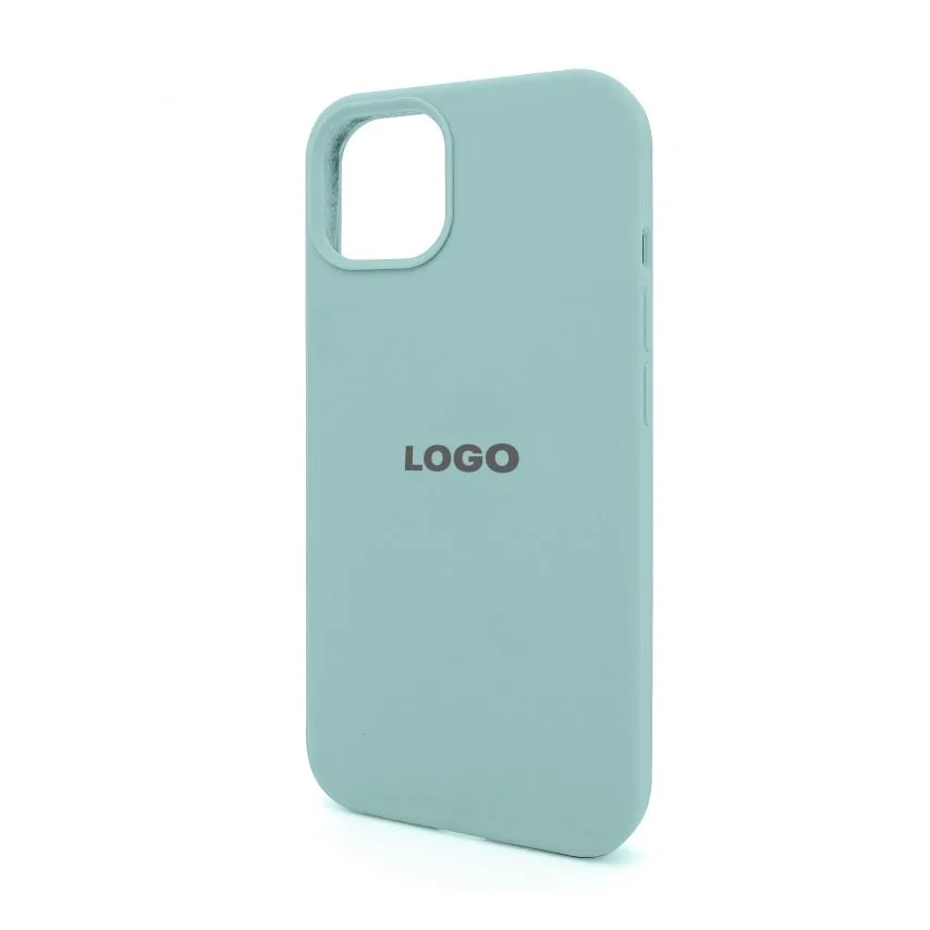 Чохол Silicone Case для Apple iPhone 13 силіконовий бірюзовий
