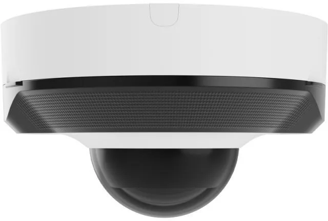 IP-камера проводная Ajax DomeCam Mini, 8 МП, 4 мм, Poe, True WDR, IP 65, ИК 30 м, аудио, угол обзора 75° до 85°, мини купольная, белая.