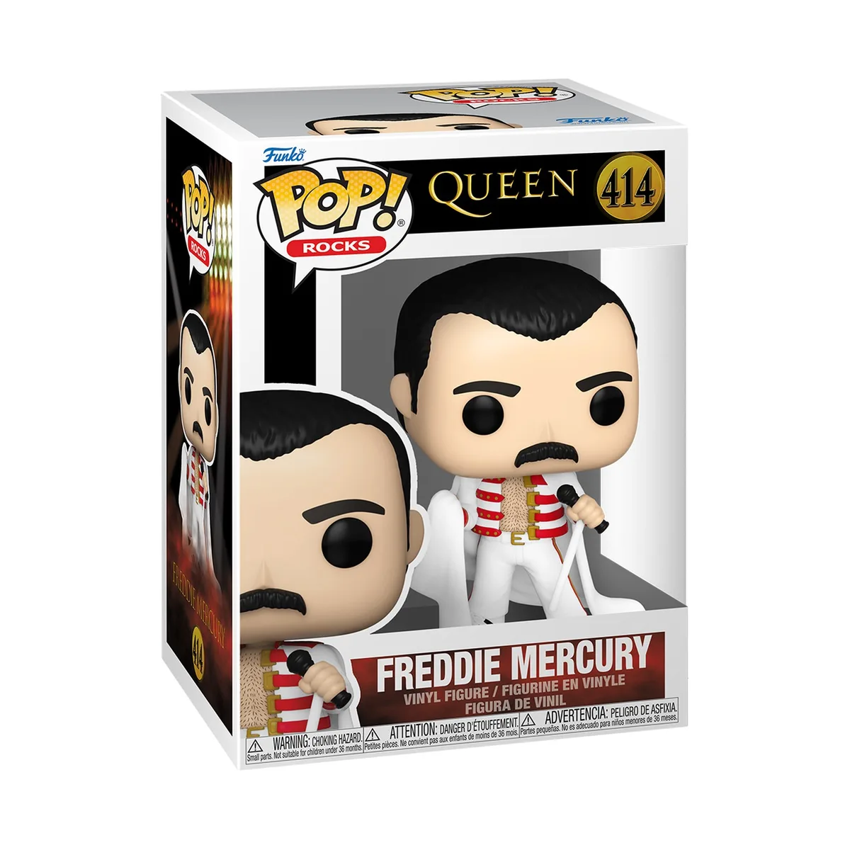 Фигурка Funko POP Rocks: Queen - Фредди Меркьюри с плащом