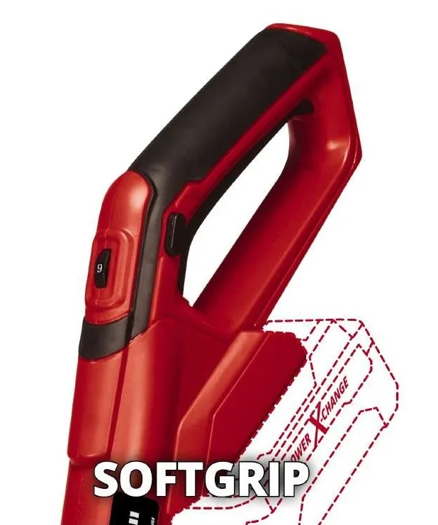 Аккумуляторный культиватор Einhell GE-CR 18/20 Li E-Solo, 18В, ширина 20 см, глубина 20 см, вес 385 кг (без аккумулятора и зарядного устройства)