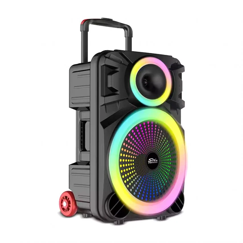 Портативна колонка 60W Bluetooth чорна 427х360х657 мм