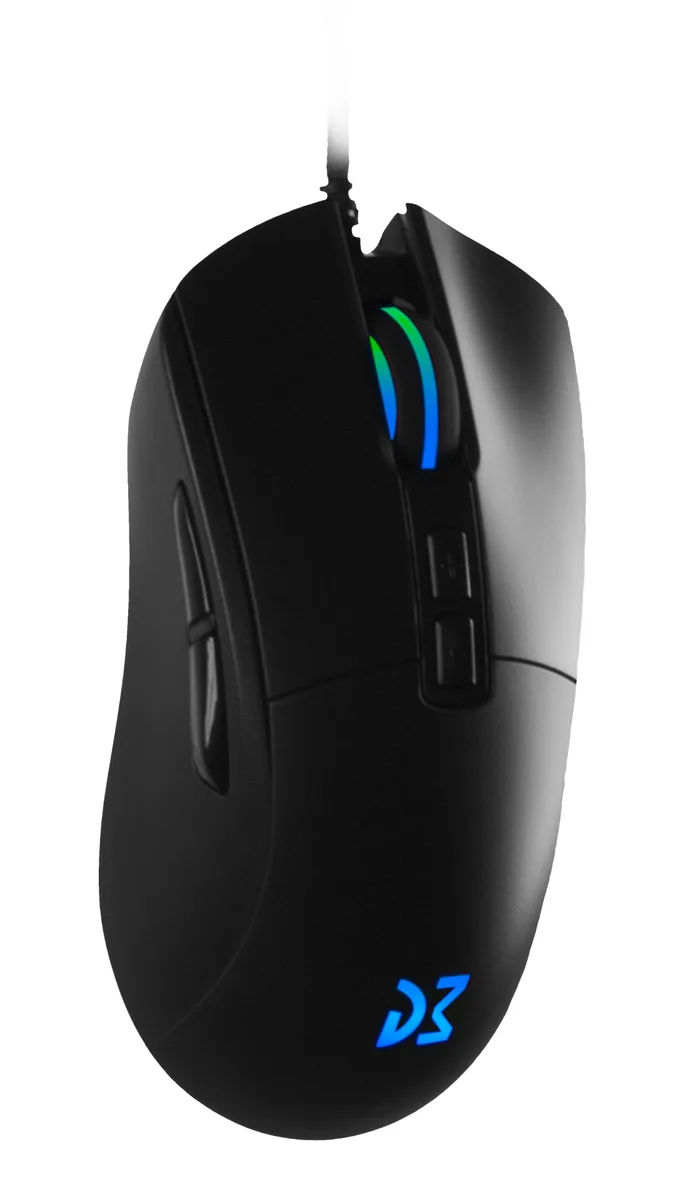 Миша ігрова Dream Machines USB 95 г чорна