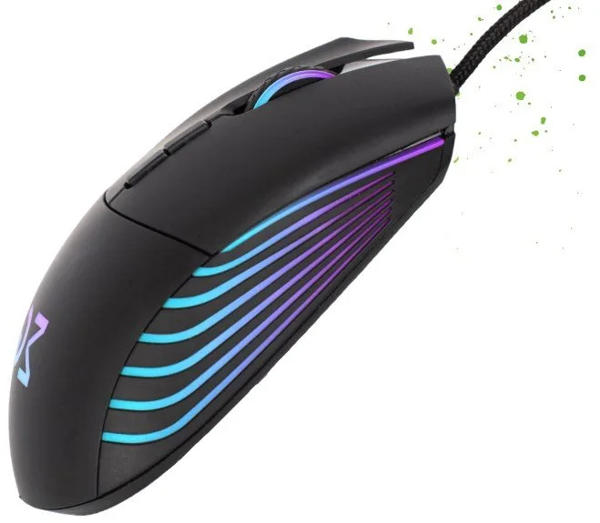 Миша ігрова Dream Machines USB 95 г чорна