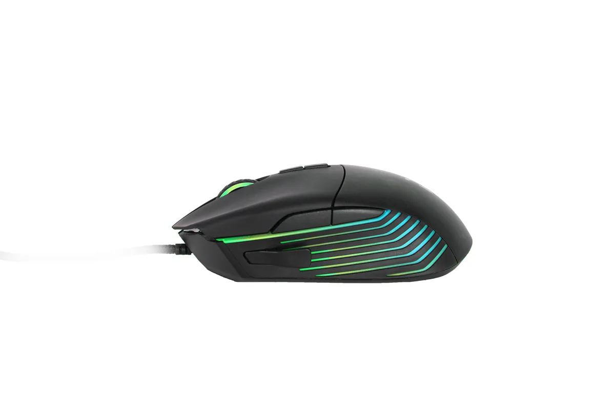 Миша ігрова Dream Machines USB 95 г чорна