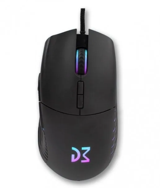 Миша ігрова Dream Machines USB 95 г чорна