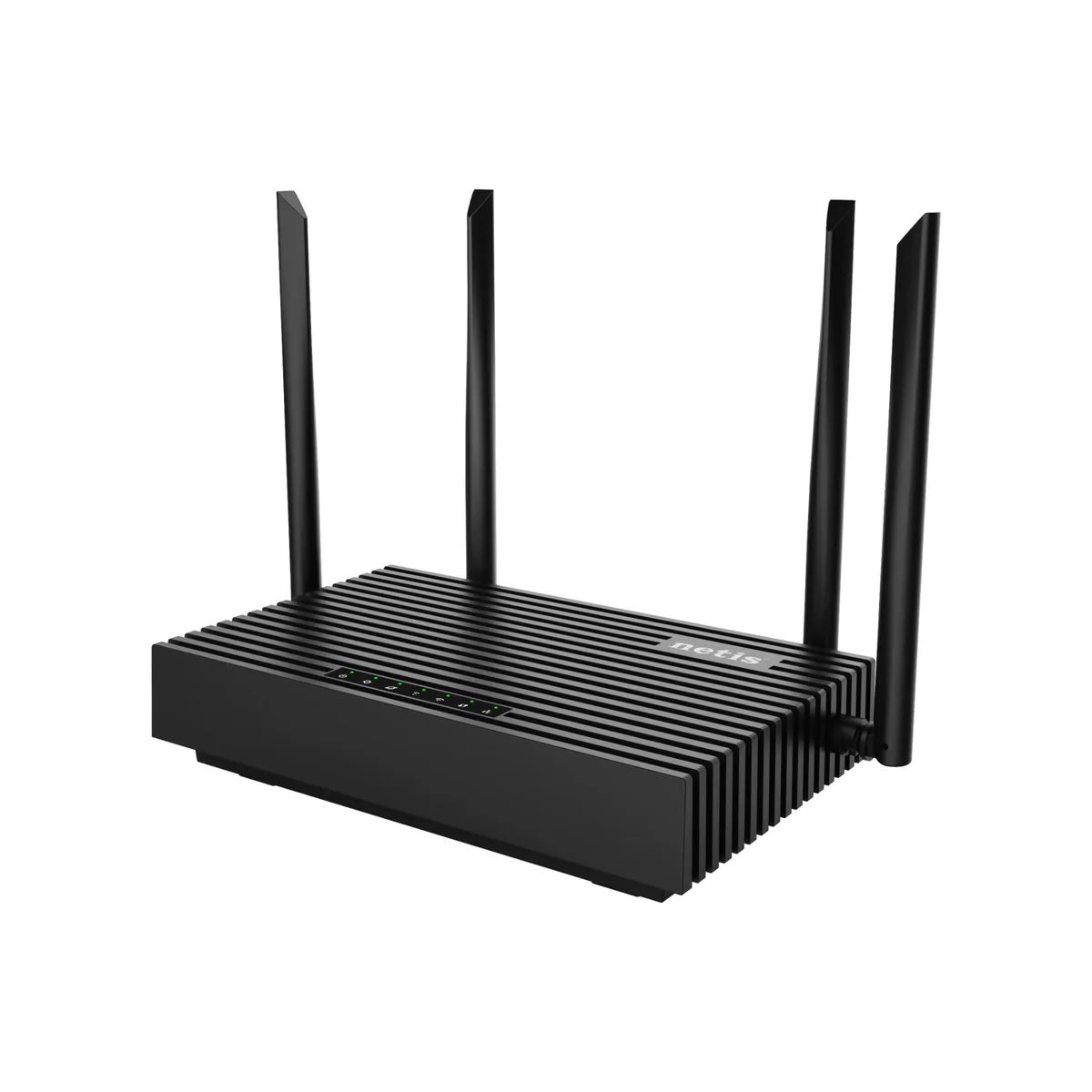 Маршрутизатор Netis AX1800 Wi-Fi 6 4 LAN порти 1 WAN порт 1 USB 3.0 чорний