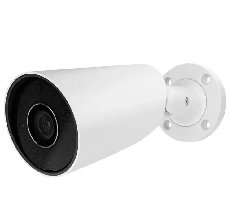 IP-Камера проводная Ajax BulletCam, 5мп, 4мм, Poe, True WDR, IP 65, ИК 35м, аудио, угол обзора 75° до 85°, уличная, белая.
