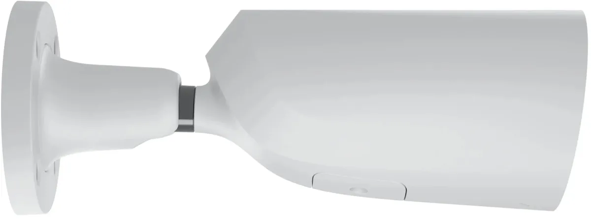 IP-Камера проводная Ajax BulletCam, 5мп, 4мм, Poe, True WDR, IP 65, ИК 35м, аудио, угол обзора 75° до 85°, уличная, белая.