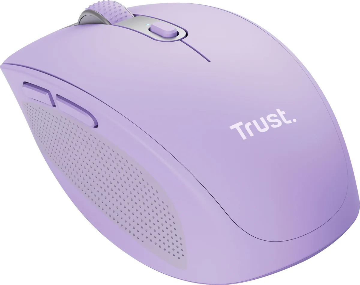 Миша Trust Ozaa Compact Multi-Device, WL/BT, фіолетовий