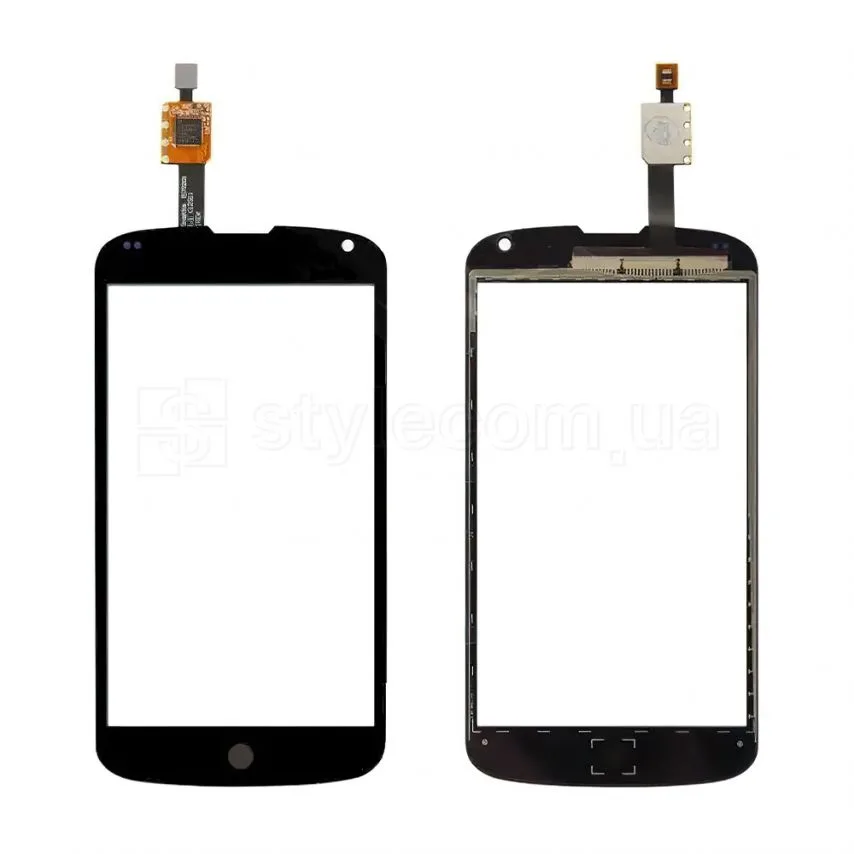Тачскрин LG черный Original Quality для Nexus 4 E960 без OCA-пленки.