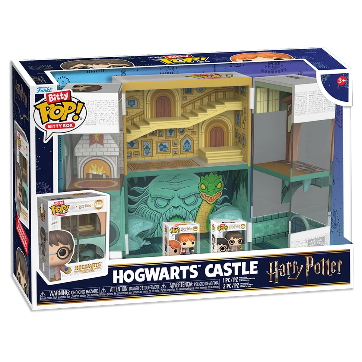 Ігровий набір Funko Bitty POP! Boxes вініл 10х21,6х30,5 см Гаррі Поттер Гоґвортс