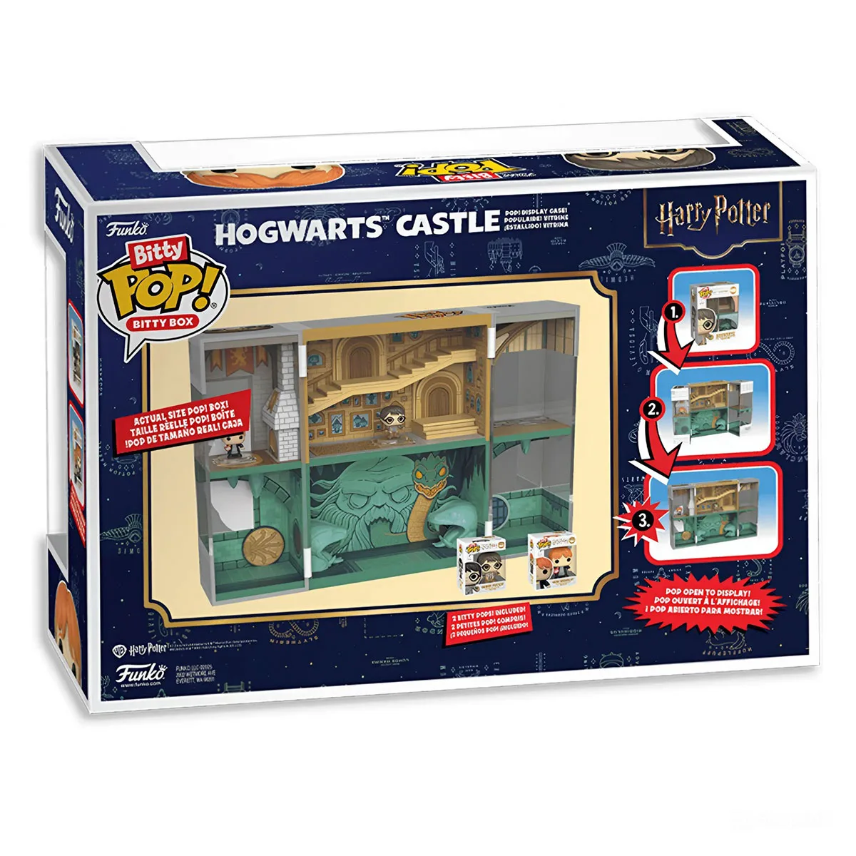 Ігровий набір Funko Bitty POP! Boxes вініл 10х21,6х30,5 см Гаррі Поттер Гоґвортс
